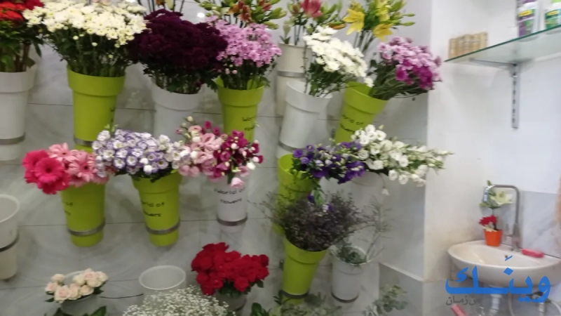 الزهور