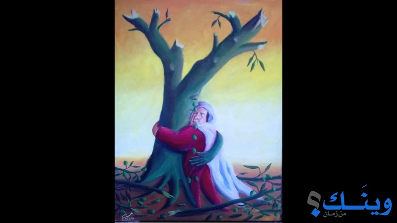 مكتب الخطاط والرسام حسام السبع