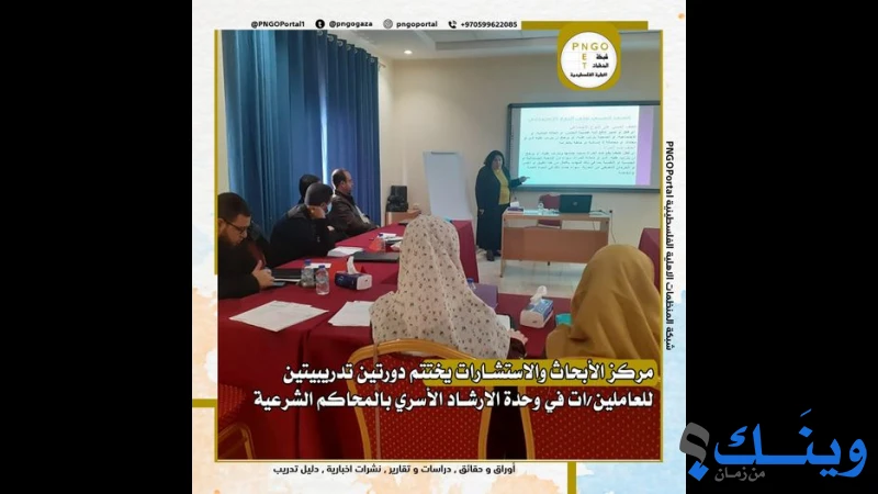 شبكة المنظمات الاهلية الفلسطينية