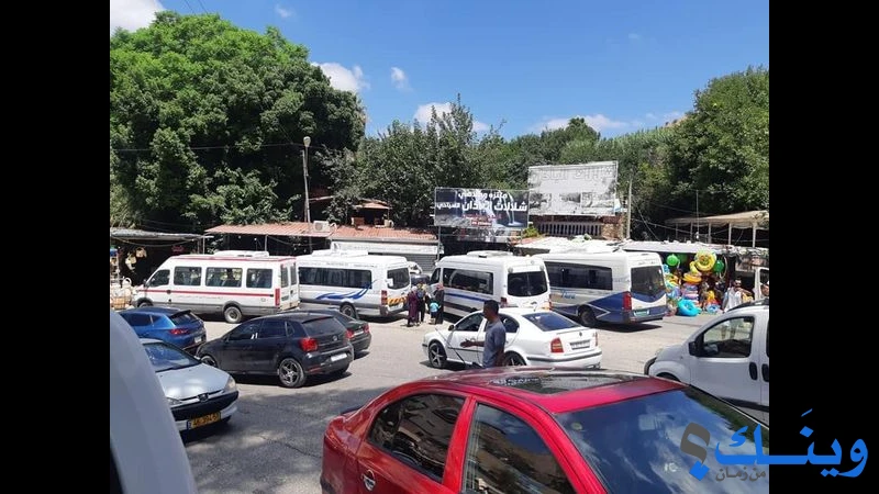 مسبح ومنتزه ومطعم شلالات الباذان