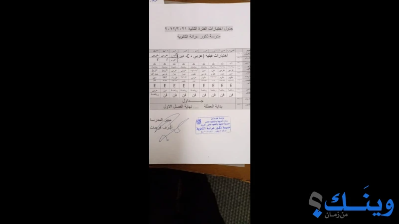 مدرسة ذكور عرانة الثانوية