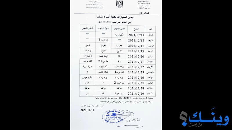 مدرسة حطين الثانوية للبنين