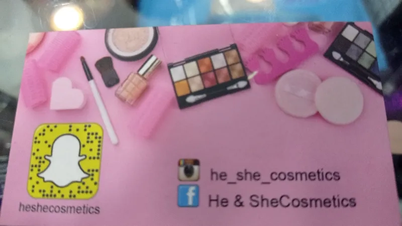 He & she