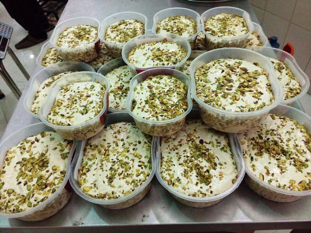 شاور للطحينة والسيرج والحلاوة