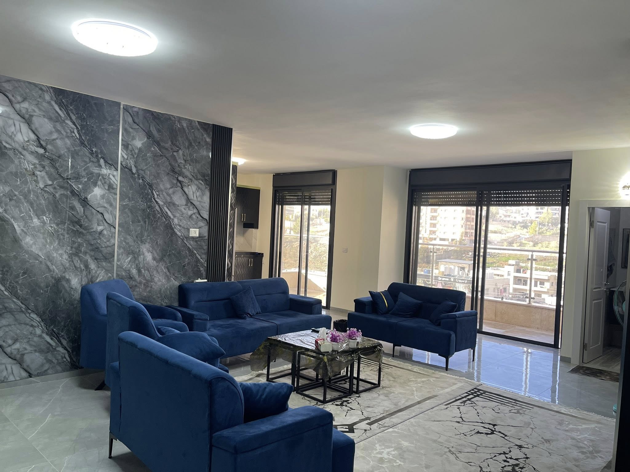 شقة أرضية مفروشة للايجار