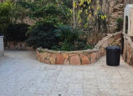 شقة أرضية مفروشة للبيع