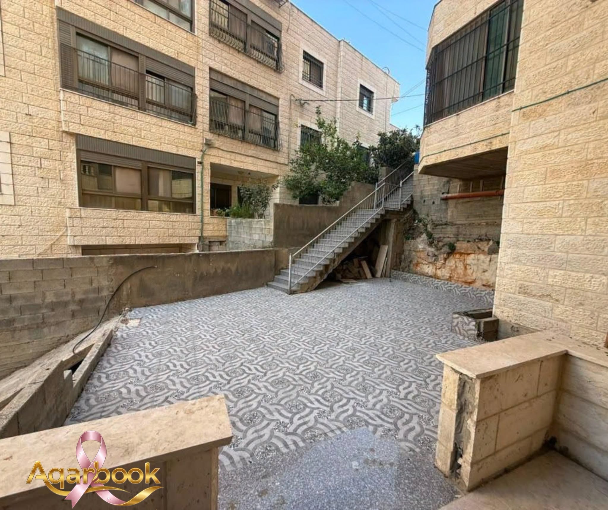 شقة أرضية مفروشة للايجار