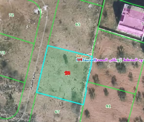 أرض للبيع 750 متر مربع