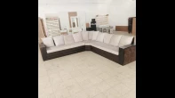 طقم كنب وضع ممتاز شبه جديد