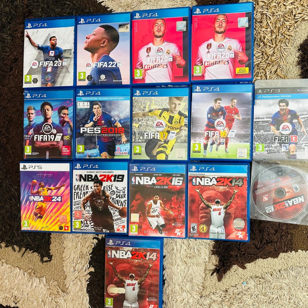 سيديات العاب بلاستيشن 4/5