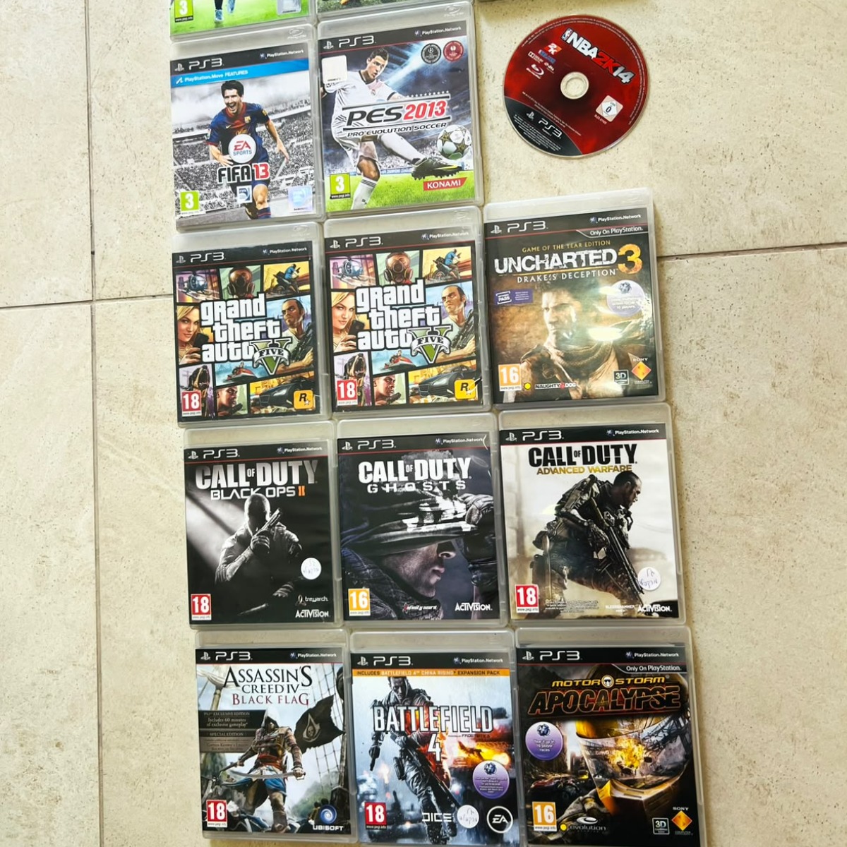 CD PS3 GAMES العاب بلاستيشن 3