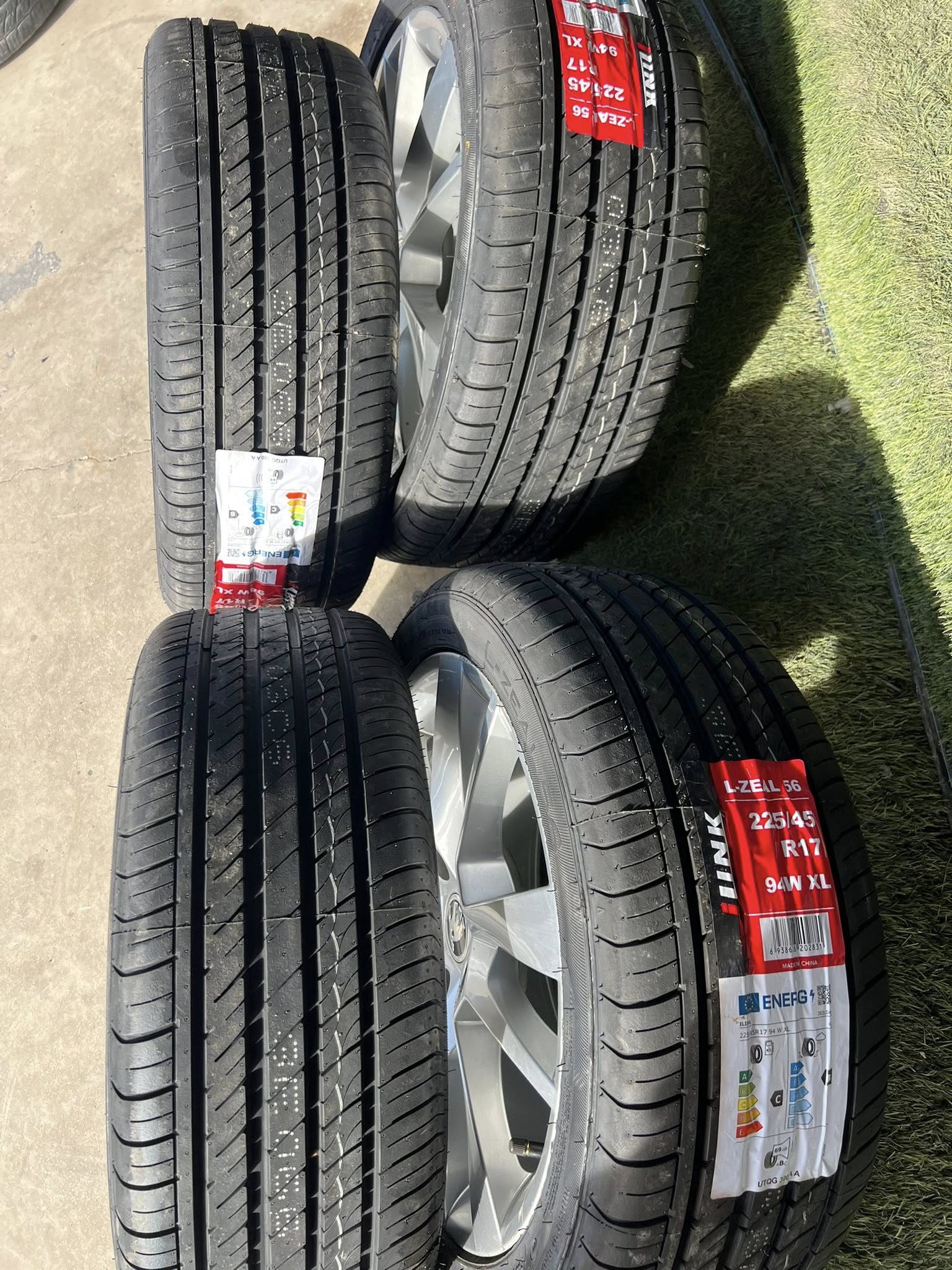 جنط قياس 17 أصلي مع كوشك جديد