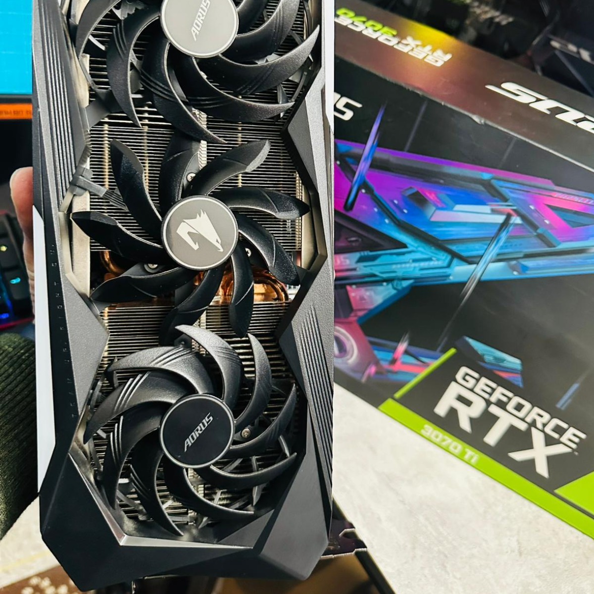 Aorus Rtx 3070ti Master
